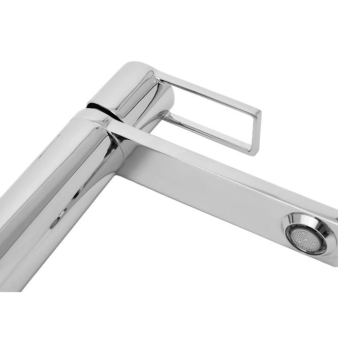 Waschbecken-Armatur hoch Rea Flip Chrom