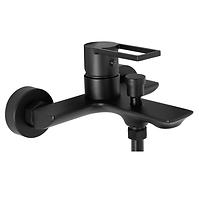 Badewanne-Armatur mit Duschsetm Rea Flip Schwarz