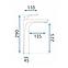 Waschbecken-Armatur hoch Rea Orbit Chrom,4