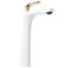 Waschbecken-Armatur hochka Rea Orbit Weiß/Gold,3