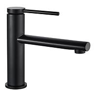 Waschbecken-Armatur hoch Rea Oval Schwarz