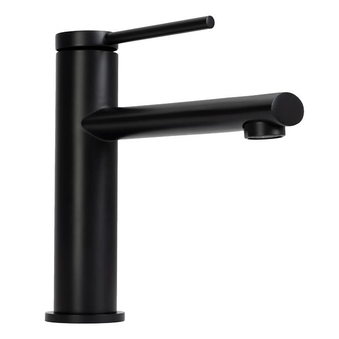 Waschbecken-Armatur hoch Rea Oval Schwarz