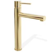 Waschbecken-Armatur hoch Rea Tess Gold