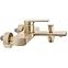 Badewanne-Armatur mit Duschset Rea Verso Gold gebürstet,4