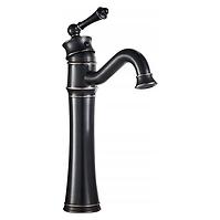 Waschbecken-Armatur hoch Rea Vintage Schwarz