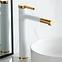 Waschbecken-Armatur hoch Rea Smart Weiß/Gold,3