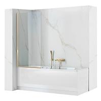 Badewannenfaltwand Elegant Gold 70x140