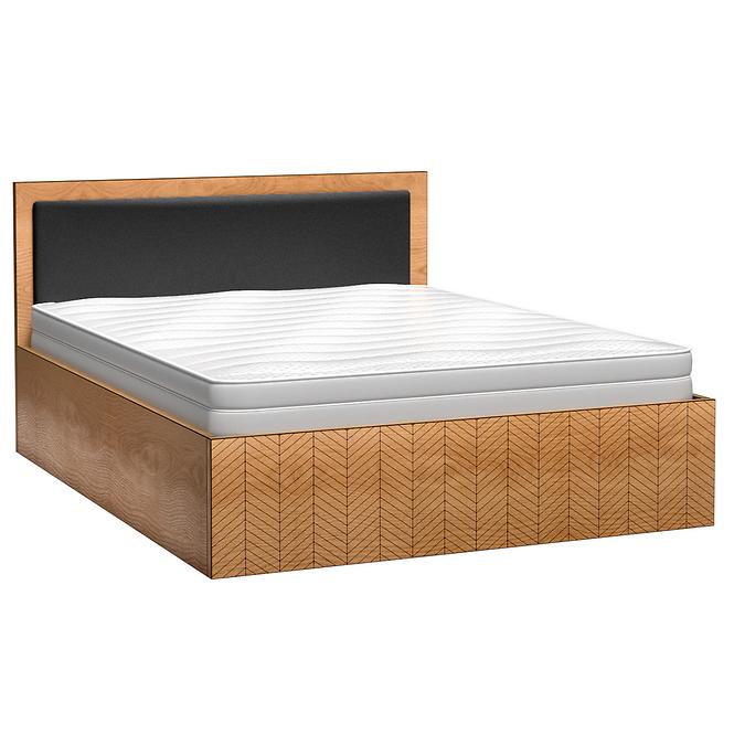 Bett 160x200 Fonti F12 Eiche Karamell