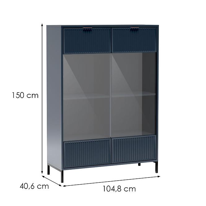Vitrine Link A Styles LS8 indigo,2
