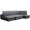 Ecksofa Amsterdam L grau Viton 203,3