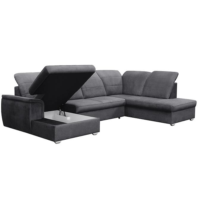 Ecksofa Amsterdam L grau Viton 203