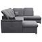 Ecksofa Amsterdam L grau Viton 203,5