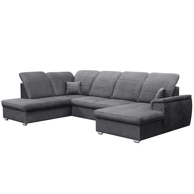 Ecksofa Amsterdam P grau Viton 203