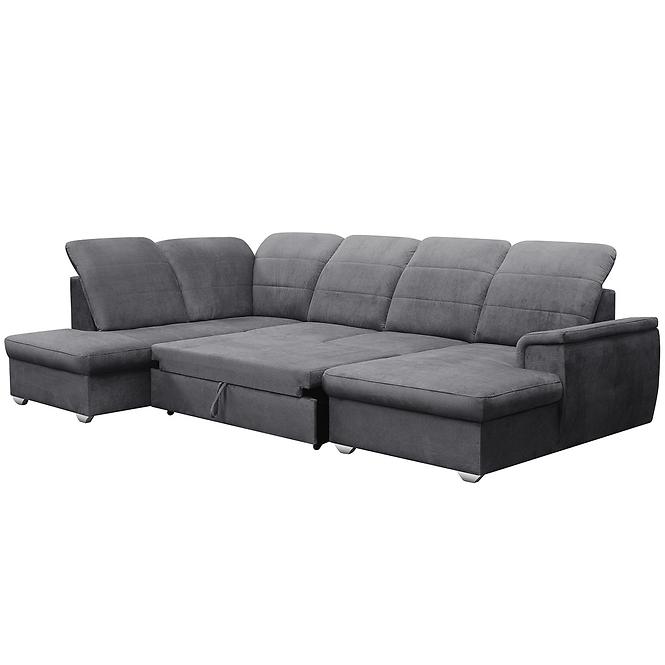 Ecksofa Amsterdam P grau Viton 203