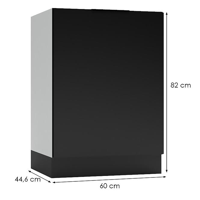 Küchenschrank Mina D60PC schwarz