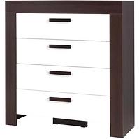 Kommode Cezar 100cm Milano/Weiß