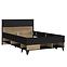 Bett LionaL YAL1122-M687 eiche mauvell /eiche cabezone,3