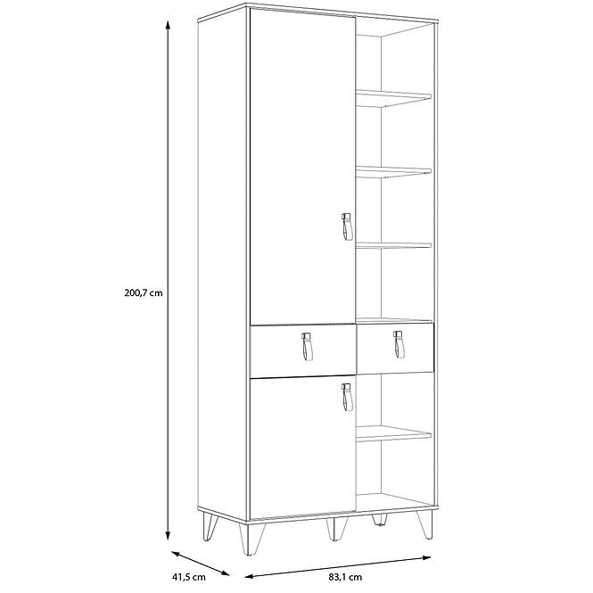 Regal Liona LYAR721-M687 eiche mauvella/eiche cabezone