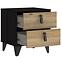 Büroschrank Liona LYAK011-M686  eiche mauvella/eiche cabezone,4