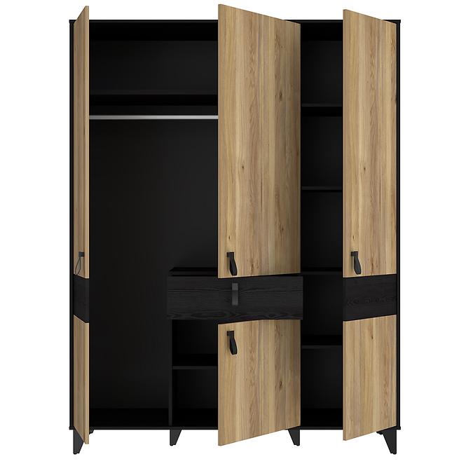 Schrank  150 Liona LYAS831-M688 eiche mauvella/eiche cabezone