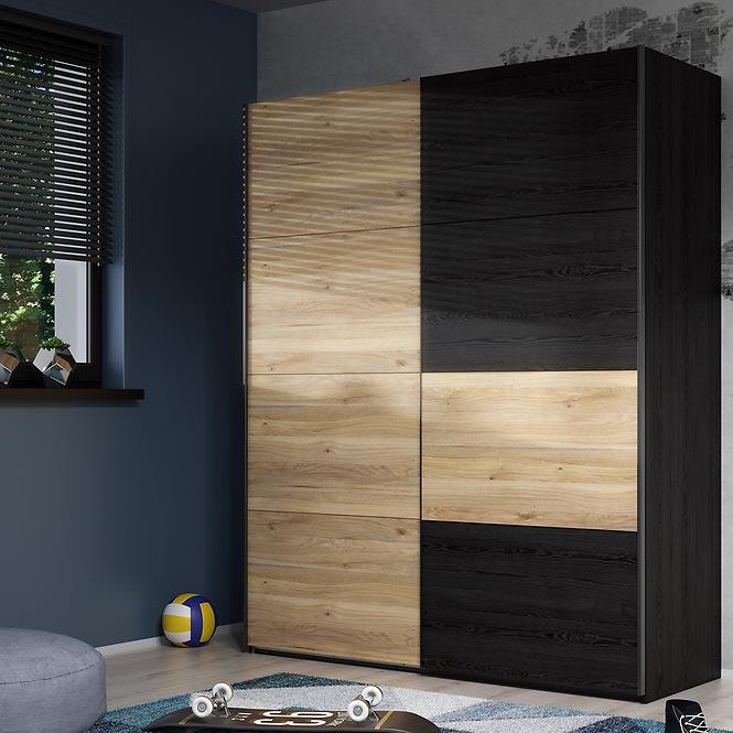 Schrank 170 Liona LYAS82411-M688  eiche mauvella/eiche cabezone