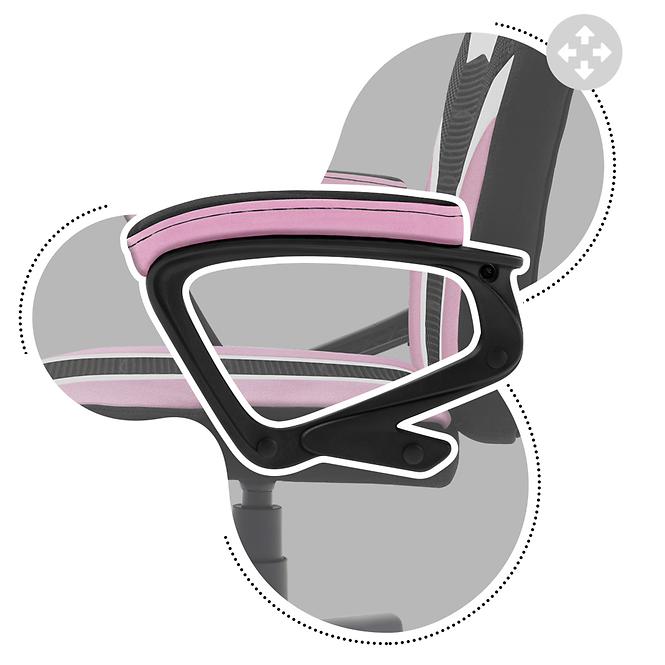 Gaming-Stuhl HZ-Ranger 1.0 pink/Netz
