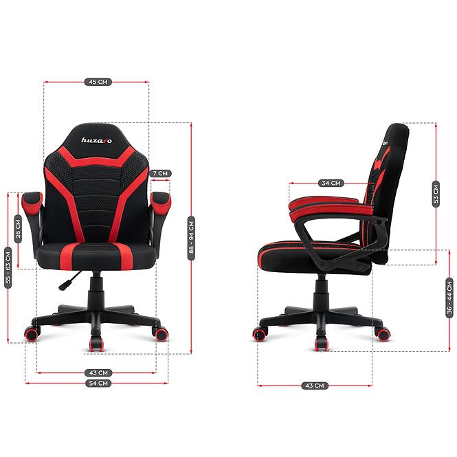 Gaming-Stuhl HZ-Ranger 1.0 red/Netz