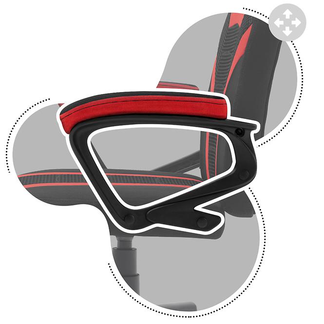 Gaming-Stuhl HZ-Ranger 1.0 red/Netz