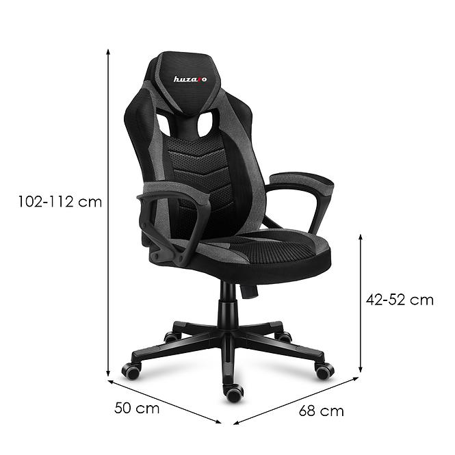 Gaming-Stuhl HZ-Force 2.5 Grey/ Netz