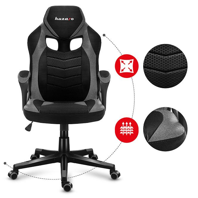 Gaming-Stuhl HZ-Force 2.5 Grey/ Netz