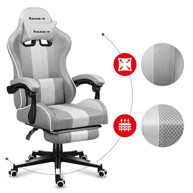 Gaming-Stuhl HZ-Force 4.7 White/Netz