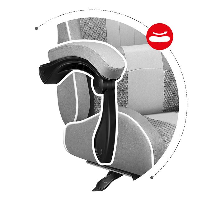 Gaming-Stuhl HZ-Force 4.7 White/Netz
