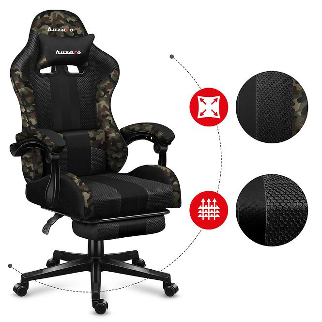 Gaming-Stuhl HZ-Force 4.7 Camo/Netz