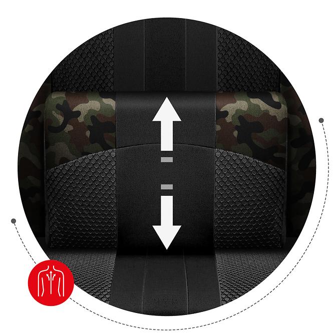 Gaming-Stuhl HZ-Force 4.7 Camo/Netz