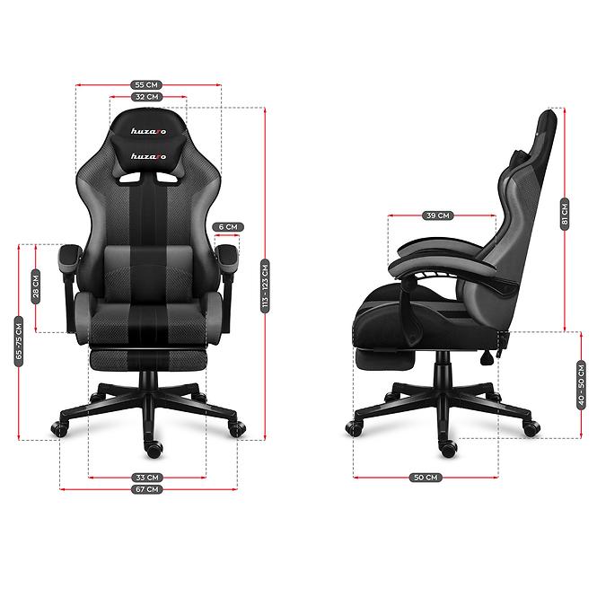Gaming-Stuhl HZ-Force 4.7 Grey/Netz