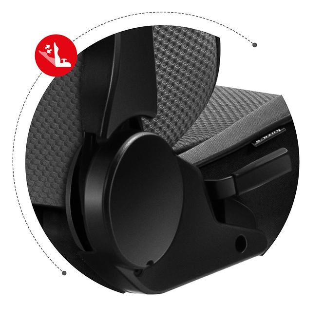 Gaming-Stuhl Hz-Force 6.2 Grey/Netz