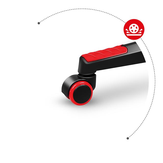 Gaming-Stuhl Hz-Force 6.2 Red/Netz