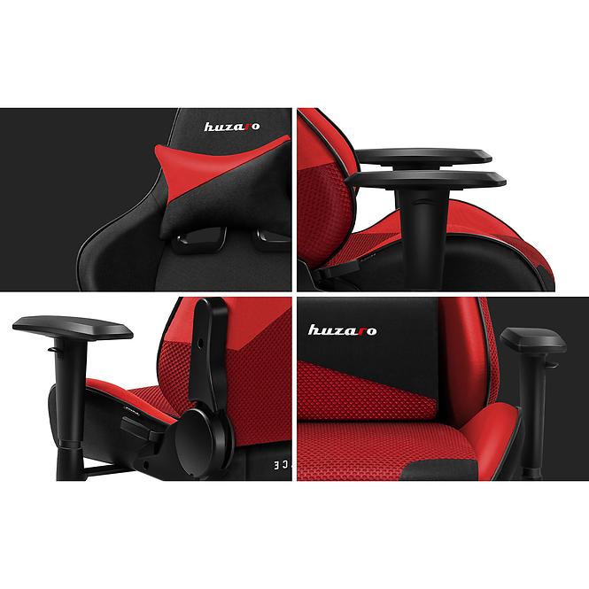 Gaming-Stuhl Hz-Force 6.2 Red/Netz