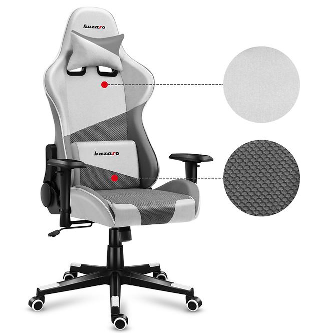 Gaming-Stuhl Hz-Force 6.2 White/Netz