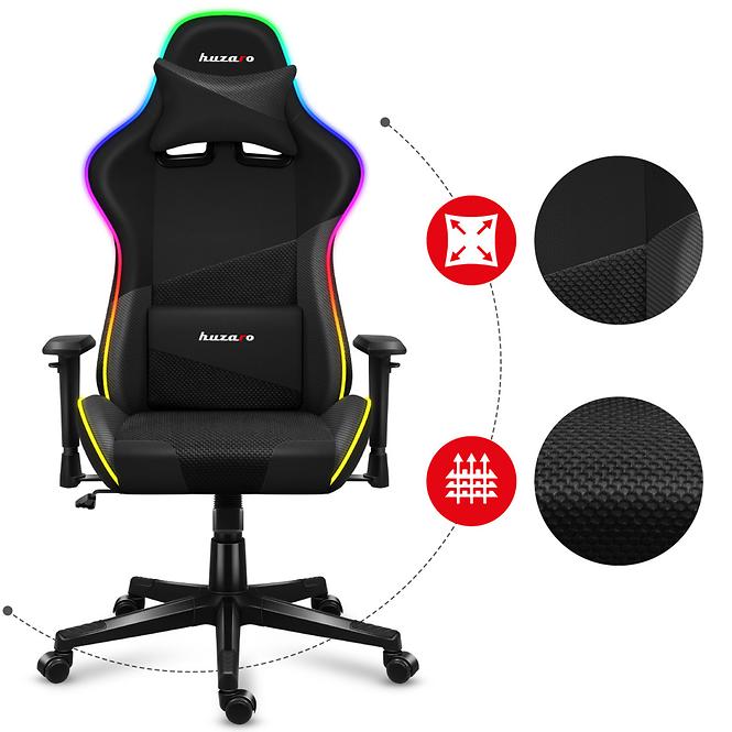 Gaming-Stuhl Hz-Force 6.2 Black/RGB