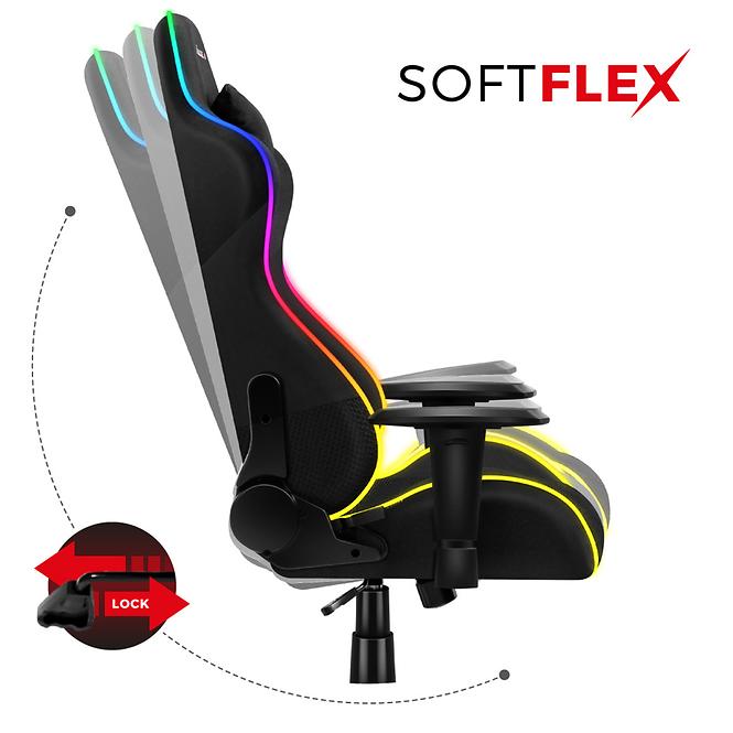 Gaming-Stuhl HZ-Force 6.2 Netz/RGB