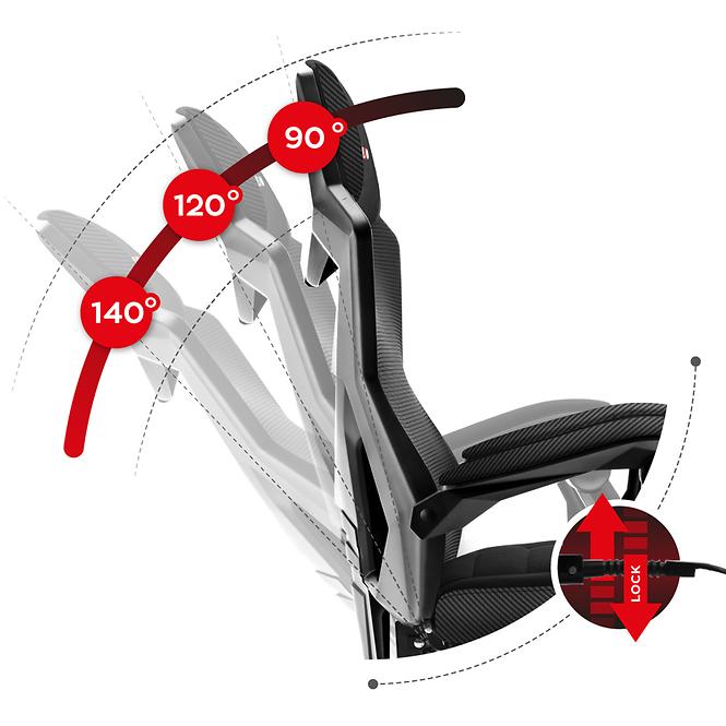 Gaming-Stuhl HZ-Combat 3.0 Carbon
