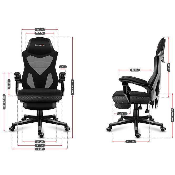 Gaming-Stuhl HZ-Combat 3.0 Carbon