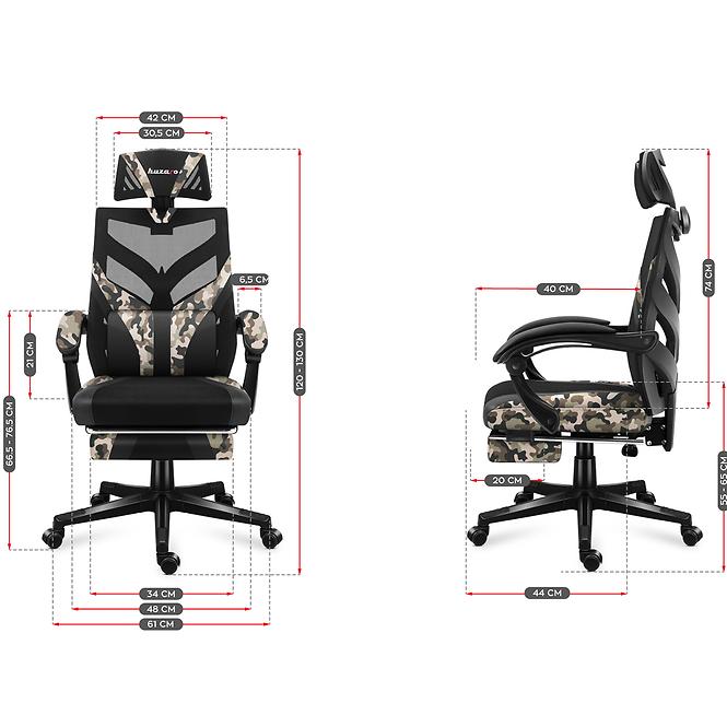 Gaming-Stuhl HZ-Combat 5.0 Camo