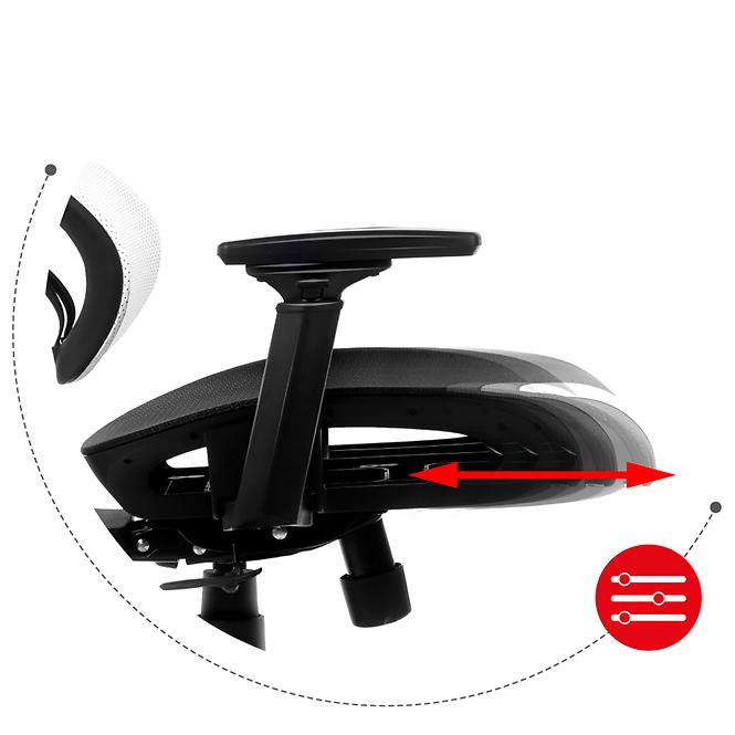 Gaming-Stuhl HZ-Combat 8.0 White
