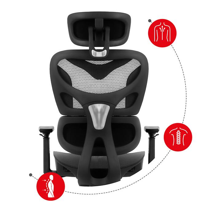 Gaming-Stuhl HZ-Combat 8.0 White