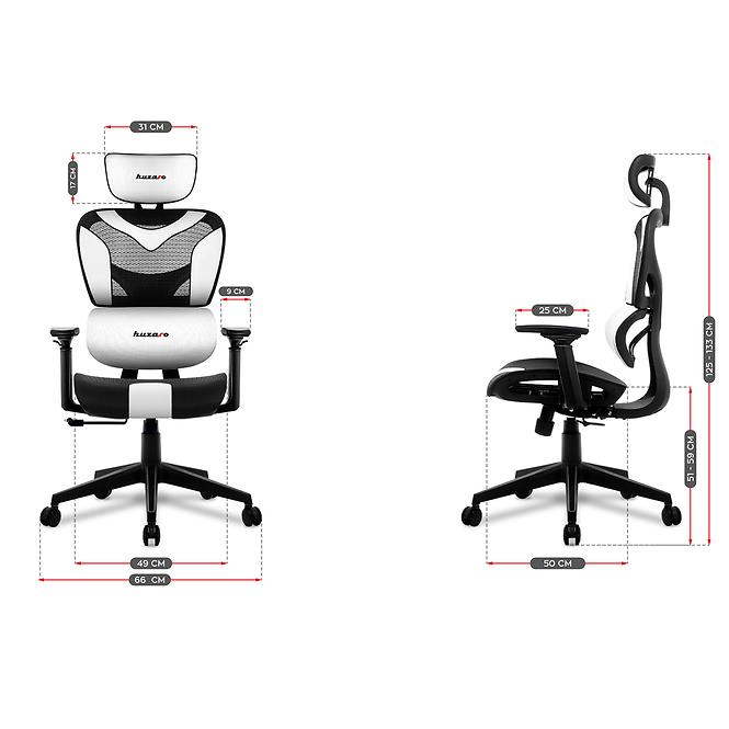 Gaming-Stuhl HZ-Combat 8.0 White