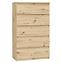 Komoda CHELSEA chlk45-d78 eiche artisan