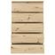 Komoda CHELSEA chlk45-d78 eiche artisan,3