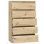 Komoda CHELSEA chlk45-d78 eiche artisan,4